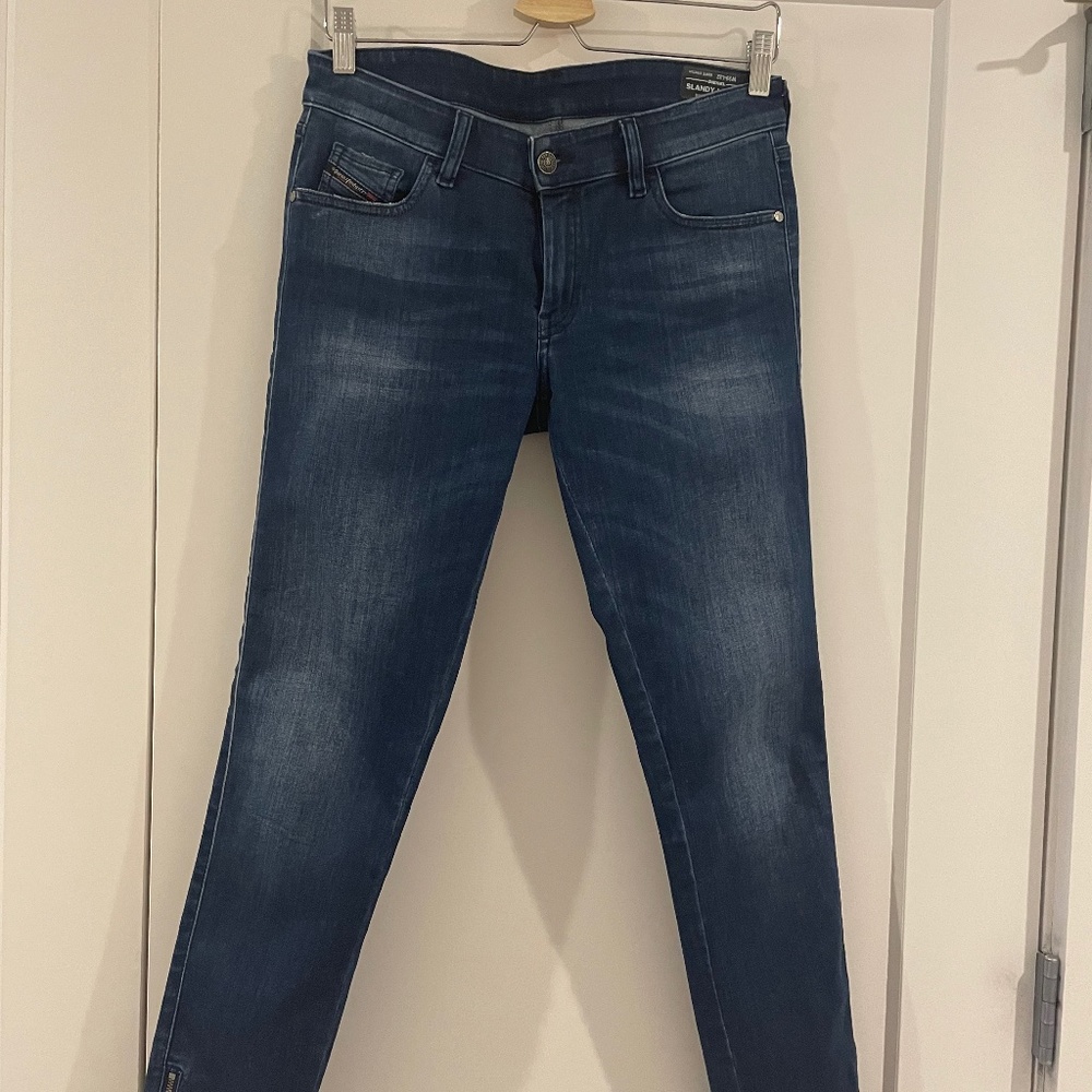 Diésel Sandy Low Zip skinny jeans